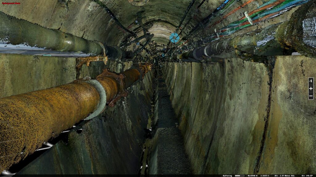 modélisation 3D, jumeau numérique du réseau d'eau parisien modélisation 3D, jumeau numérique du réseau d'eau parisien